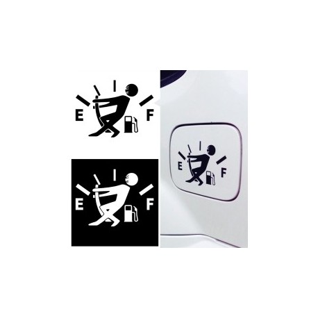 Vicces magas  gázfogyasztású autós öntapadós matricák autós matricák autó dísz kieészítő