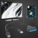 USB SATA 3 kábel Sata - USB 3.0 adapter AKÁR 6 Gbps támogatás 2,5 hüvelykes külső SSD HDD merevlemez 22 tűs Sata kettős