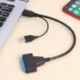 USB SATA 3 kábel Sata - USB 3.0 adapter AKÁR 6 Gbps támogatás 2,5 hüvelykes külső SSD HDD merevlemez 22 tűs Sata kettős