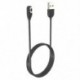 Szín: 100 cm - Mágneses USB töltőkábel AfterShokz OpenRun Pro AS810 Aeropex AS800 AS803 Bone Conduction Bluetooth