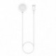 Fekete szín - USB okosóra töltőkábel Xiaomi Haylou RS3/LS04 Sport okosóra mágneses töltőhöz, gyorstöltő dokkoló