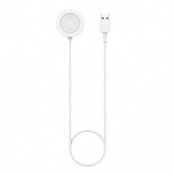 Fekete szín - USB okosóra töltőkábel Xiaomi Haylou RS3/LS04 Sport okosóra mágneses töltőhöz, gyorstöltő dokkoló