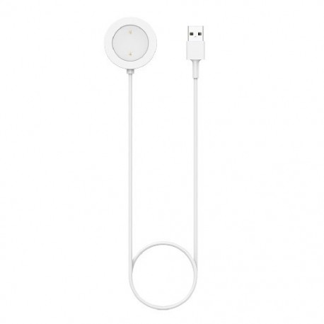 Fekete szín - USB okosóra töltőkábel Xiaomi Haylou RS3/LS04 Sport okosóra mágneses töltőhöz, gyorstöltő dokkoló