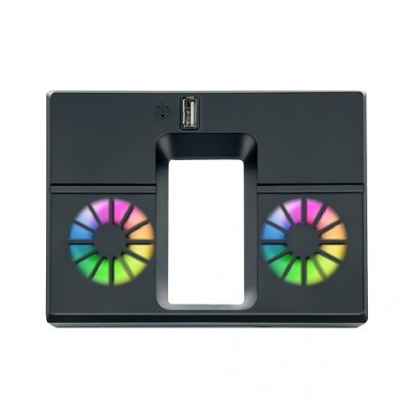 Szín: RGB ventilátor - Xbox Series X konzolhoz Hűtőventilátor dokkoló állomás Vékony függőleges állvány Host oldali