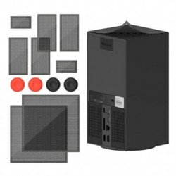 Szín: 2 készlet, konzol nélkül - Hűtőventilátor-szűrő porálló burkolat Xbox Series X játékkonzolhoz porvédő