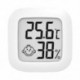 2 az 1-ben digitális hőmérő, nedvességmérő Mini LCD digitális hőmérséklet páratartalom mérő otthoni fali