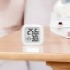 2 az 1-ben digitális hőmérő, nedvességmérő Mini LCD digitális hőmérséklet páratartalom mérő otthoni fali