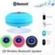 1x Q9 Vízálló LED Vezeték nélküli Bluetooth hangszóró Külső fürdőszoba Zuhany  hangszóró