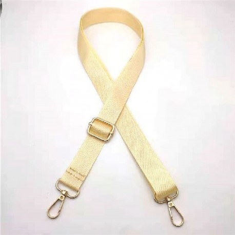 Szín: bézs - 1,3M kézitáska pántok Crossbody táska tartozékokhoz 2 cm széles táska szalag női válltáska pánt Nylon