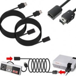3M  vezetékes hosszabbító kábel kábel Nintendo Classic Mini NES vezérlőhöz