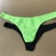 Szín: kék - Szexi Férfi Bikini Meleg fehérnemű Férfi Alsónadrágok Fehérneműk Férfi Mini Bugyik Alacsony derekú G