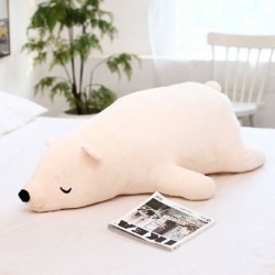 Magasság: 35 cm - 35-110 cm Kawaii öltöző Jegesmedve plüss baba baba puha kitömött alvó medve párna állat plüss