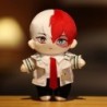 Piros szín - 1 db 20 cm-es Új My Hero Academia Peluche játékok Töltött puha anime Midoriya Izuku Bakugou Katsuki Todoroki