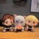 Magasság: 20 cm - 1 db 20/30 cm-es rajzfilm Demon Slayer plüssjátékok Kawaii Kamado Tanjirou Agatsuma Zenitsu Kamado Nezuko