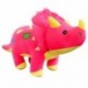 Szín: zöld - 120 cm-es Óriás plüss, puha Triceratops Stegosaurus plüss játék dinoszaurusz baba kitömött játék