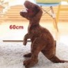 Szín: 60 cm barna - 50-80 cm-es szimuláció dinoszaurusz plüssjátékok kitömött állatok plüss dinoszaurusz párna