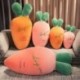 Szín: rózsaszín - 55-110 cm nagy méretű rajzfilm sárgarépa plüss játékok, teljesen kitöltött növénypárna Kawaii