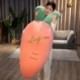 Szín: rózsaszín - 55-110 cm nagy méretű rajzfilm sárgarépa plüss játékok, teljesen kitöltött növénypárna Kawaii