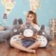 Magasság: 20 cm - 20-70 cm-es forró akció Anime Totoro plüsspárna nagy méretű Totoro babák, kitömött puha rajzfilm