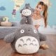 Magasság: 20 cm - 20-70 cm-es forró akció Anime Totoro plüsspárna nagy méretű Totoro babák, kitömött puha rajzfilm