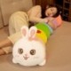 Magasság: 100cm - 1db 100/120/140cm Kawaii Rabbit Caterpillar plüss játékok Szép színes rovar plüss párna kitömött
