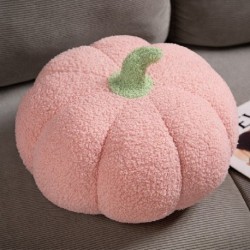 Szín: párna rózsaszín - 20-70 cm-es skandináv stílusú sütőtök plüsspárna Kawaii Plant Dolls Ins sütőtök dekor