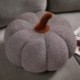 Szín: párna szürke - 20-70 cm-es skandináv stílusú sütőtök plüsspárna Kawaii Plant Dolls Ins sütőtök dekor