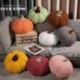 Szín: párna sárga - 20-70 cm-es skandináv stílusú sütőtök plüsspárna Kawaii Plant Dolls Ins sütőtök dekor