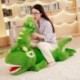 Magasság: 60cm - 1 db 60-110 cm-es új dinoszaurusz plüssjátékok Rajzfilm Tyrannosaurus párna Aranyos kitömött