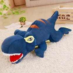 Magasság: 60 cm - 1 db 60-110 cm-es új dinoszaurusz plüssjátékok Rajzfilm Tyrannosaurus párna Aranyos kitömött