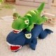 Magasság: 60 cm - 1 db 60-110 cm-es új dinoszaurusz plüssjátékok Rajzfilm Tyrannosaurus párna Aranyos kitömött