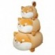 Magasság: 35 cm - 1db 35/50/70cm aranyos kövér Shiba Inu plüssjátékok Rajzfilm Állatpárna Kedves Kutyababák Töltött
