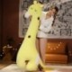 Magasság: 80 cm - 80/110/140cm Kawaii hatalmas egyszarvú krokodil dinoszaurusz plüssjátékok, szép töltött puha husky