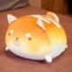 Magasság: 30 cm párna - 1db 30/40 cm-es Lovely Shiba Inu mackó és nyúl plüss játék takaró babákkal Kawaii kenyér