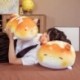 Magasság: 30 cm párna - 1db 30/40 cm-es Lovely Shiba Inu mackó és nyúl plüss játék takaró babákkal Kawaii kenyér