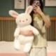 Magasság: 45 cm - 45-85 cm-es rajzfilm nyúlpárna plüssjátékok Kawaii töltött puha alvópárna babáknak születésnapi