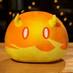 Magasság: 35 cm - 1db 35/45 cm-es Genshin Impact plüss nyálkás párna játékok Genshin Impact Elemental Slime plüss