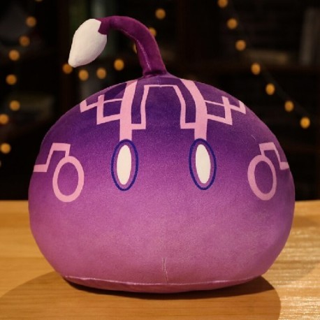 Magasság: 35 cm - 1db 35/45 cm-es Genshin Impact plüss nyálkás párna játékok Genshin Impact Elemental Slime plüss