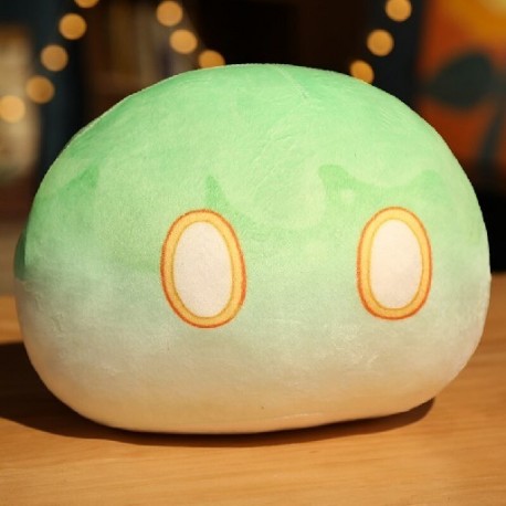 Magasság: 35 cm - 1db 35/45 cm-es Genshin Impact plüss nyálkás párna játékok Genshin Impact Elemental Slime plüss
