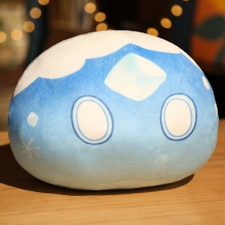 Magasság: 35 cm - 1db 35/45 cm-es Genshin Impact plüss nyálkás párna játékok Genshin Impact Elemental Slime plüss