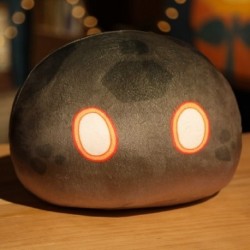 Magasság: 35 cm - 1db 35/45 cm-es Genshin Impact plüss nyálkás párna játékok Genshin Impact Elemental Slime plüss