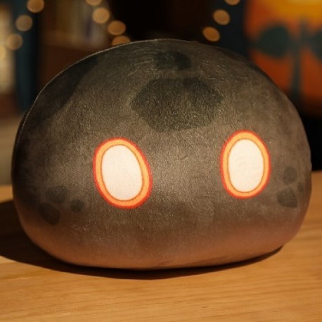 Magasság: 35 cm - 1db 35/45 cm-es Genshin Impact plüss nyálkás párna játékok Genshin Impact Elemental Slime plüss