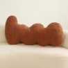 Szín: 95x50cm sötétbarna - Kawaii plüss lakberendezési párna játékok Kreatív idegen kanapé párna ins skandináv