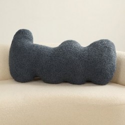 Szín: 95x50 cm kék - Kawaii plüss lakberendezési párna játékok Kreatív idegen kanapé párna ins skandináv stílusú