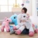 Magasság: 45 cm - 1db 50/60/90cm Kawaii Unicorn plüssjátékok Óriás kitömött állatos lovas játékok gyerekeknek Puha