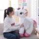 Magasság: 45 cm - 1db 50/60/90cm Kawaii Unicorn plüssjátékok Óriás kitömött állatos lovas játékok gyerekeknek Puha