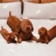 Magasság: 50 cm - Kawaii Buddy Dog Tacskó Puha Plüss Játékok Kitömött Állatok Baba Kisállat Kölyök Baba Gyerekek