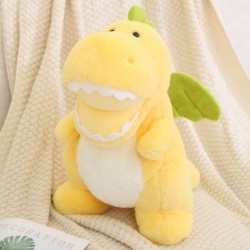 Magasság: 25 cm - 1db 25-60cm Kawaii Fluffy Dinosaurs plüssjáték Lovely Animal Nyitott szájú dinoszaurusz plüsspárna