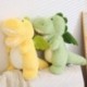Magasság: 25 cm - 1db 25-60cm Kawaii Fluffy Dinosaurs plüssjáték Lovely Animal Nyitott szájú dinoszaurusz plüsspárna