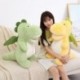 Magasság: 25 cm - 1db 25-60cm Kawaii Fluffy Dinosaurs plüssjáték Lovely Animal Nyitott szájú dinoszaurusz plüsspárna